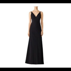Carmen Marc Valvo Size 4 black evening gown